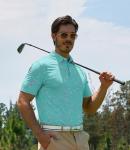 ZITY Men's Moisture-Wicking Golf Polo Shirt, Green