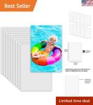 10-Pack Customizable 4''x6'' Sublimation Aluminum Signs