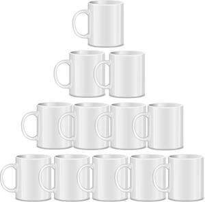 Rainbowtie 11oz Blank Sublimation Mugs - 12 Pack