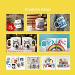 Rainbowtie 11oz Blank Sublimation Mugs - 12 Pack