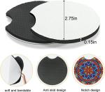 50 Pack Sublimation Cup Coaster Blanks 2.75 Inch