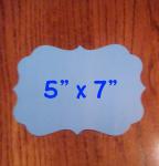 5" x 7" Aluminum Sublimation Photo Blanks, 10 Pack