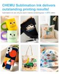 ChemU Sublimation Ink for ET Printers 502 Bottles