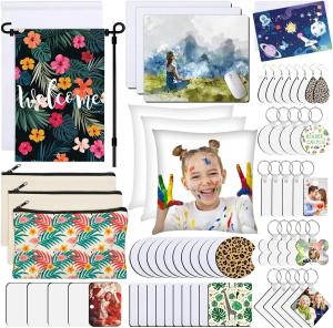 128-Piece Sublimation Blanks Starter Kit
