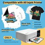 TECKWRAP Inkjet Transfer Paper for T-Shirts