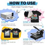 TECKWRAP Inkjet Transfer Paper for T-Shirts