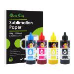 110 Sheets Sublimation Paper & Koala Ink Bundle