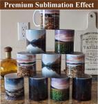 15 oz White Sublimation Coffee Mugs - Set of 12