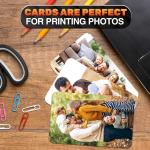 100 Double-Sided Pearl Aluminum Business Card Blanks