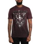 Premium Sublimation T-Shirt for Men in Raisin/Fudge