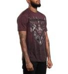 Premium Sublimation T-Shirt for Men in Raisin/Fudge