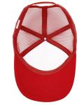 Gelante Sublimation Blank Trucker Hats - Red Snapback