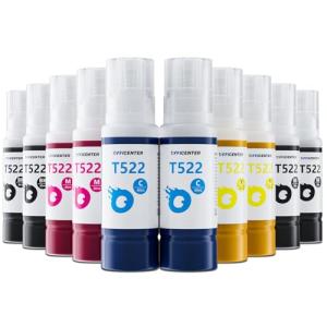 OFFICENTER 10 Bottles 522 Ink Refills for Ecotank