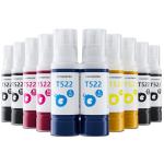 OFFICENTER 10 Bottles 522 Ink Refills for Ecotank