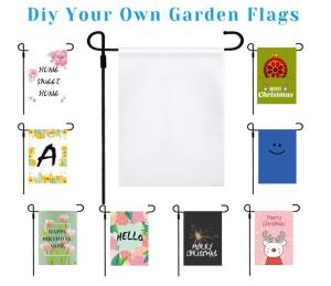 10 Pack of 12x18” Blank Garden Flags