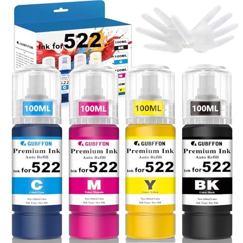 GUBFFON 400mL Ink Bottles for Compatible Printers