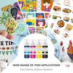 GUBFFON 400mL Ink Bottles for Compatible Printers