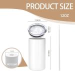 16 Pack Skinny Sublimation Tumblers Blanks