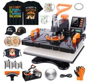DREAMVAN 8 in 1 Sublimation Heat Press Machine