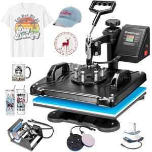 5 in 1 Multifunctional Sublimation Heat Press Machine