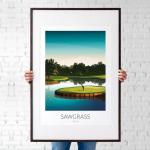 TPC Sawgrass Golf Print - Island Green Art