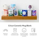 Cricut Beveled 15 oz Ceramic Mug Blanks (6 ct)