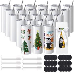 20oz Stainless Steel Sublimation Tumblers - 24 Pack
