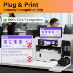 INKTHRIX 4-Pack Sublimation Ink for SG500/SG1000