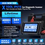 XTOOL IP616 OBD2 Scanner with 31+ Resets