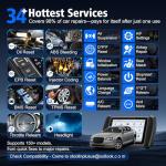 XTOOL IP616 OBD2 Scanner with 31+ Resets