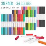 REALIKE Dual Tip Infusible Pens Set - 36 Pcs