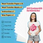 TECKWRAP Inkjet Transfer Paper for T-Shirts