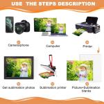 Mity Rain 15-Piece Double-Sided Sublimation Blanks