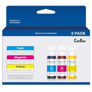 CEEBOO 502 Epson Compatible Refill Ink Bottles Set