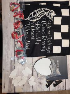 32-Piece Sublimation Blanks Set: Pillows, Ornaments, Tags