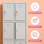 50 Pack Vintage Pink Sublimation Keychain Blanks