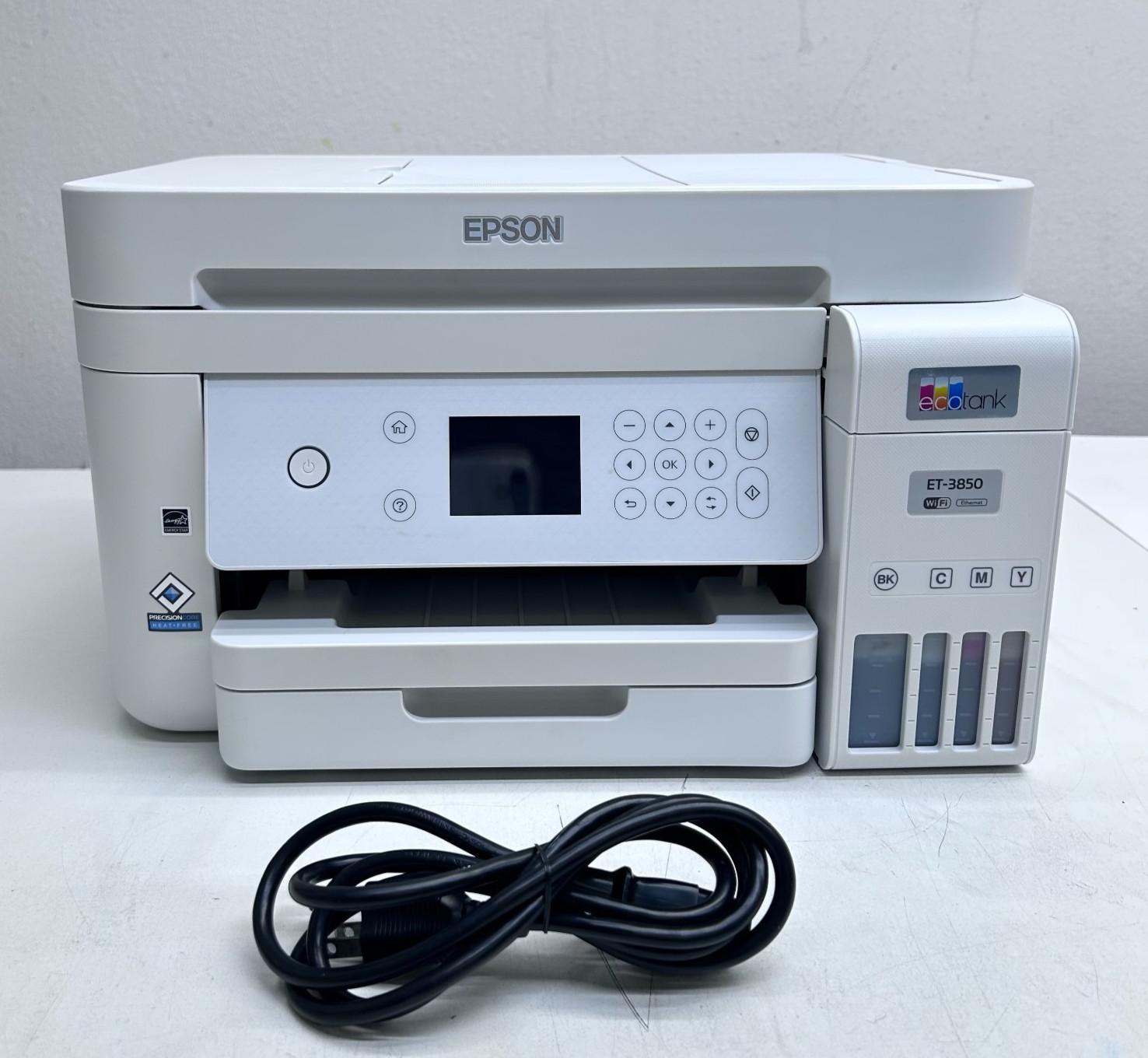 Epson EcoTank ET-3850 Wireless Color Printer