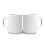 MR.R 16pk White Ceramic Coffee Mugs for Sublimation