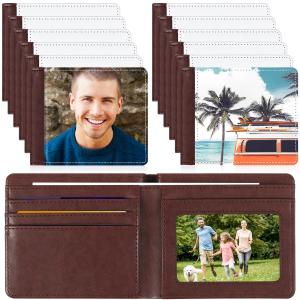 Sanwuta Sublimation Wallet Blanks for Men - Set of 4