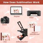 Sanwuta Sublimation Wallet Blanks for Men - Set of 4