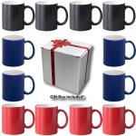 12-Pack 11oz Color-Changing Sublimation Coffee Mugs