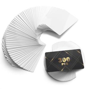 300 Pcs Double-Sided Sublimation Blanks - 3.4x2.1 inch