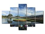 Golf Course Canvas Wall Art Set - 5 Pieces