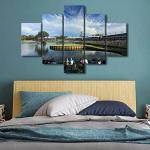 Golf Course Canvas Wall Art Set - 5 Pieces