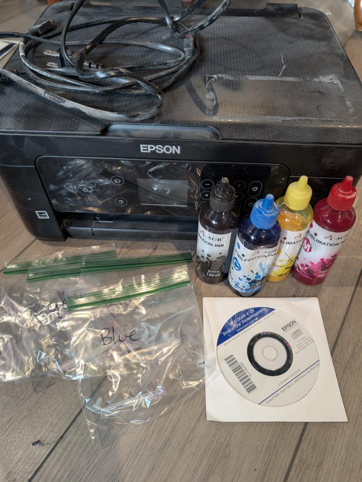Epson XP-4205 Sublimation Printer Bundle with Ink