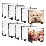 10 Pack Sublimation Rectangular Slate Photo Frames