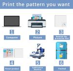 80PCS 3x3 Sublimation Magnet Blanks