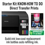 Epson Sublimation Printer and T-Shirt Maker Bundle