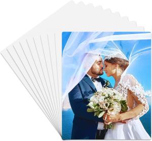 8''x10'' Aluminum Sublimation Metal Photo Blanks (10 Pcs)