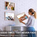 8''x10'' Aluminum Sublimation Metal Photo Blanks (10 Pcs)